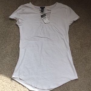 White Crisscross Shirt